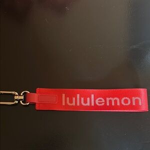 lululemon athletica Red Keychain Accessory